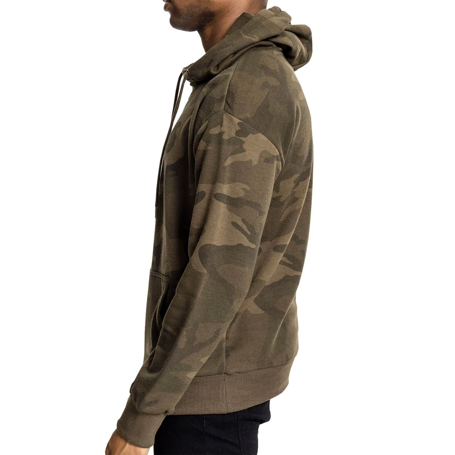 Kapuzenpullover High Neck Camo Hoody