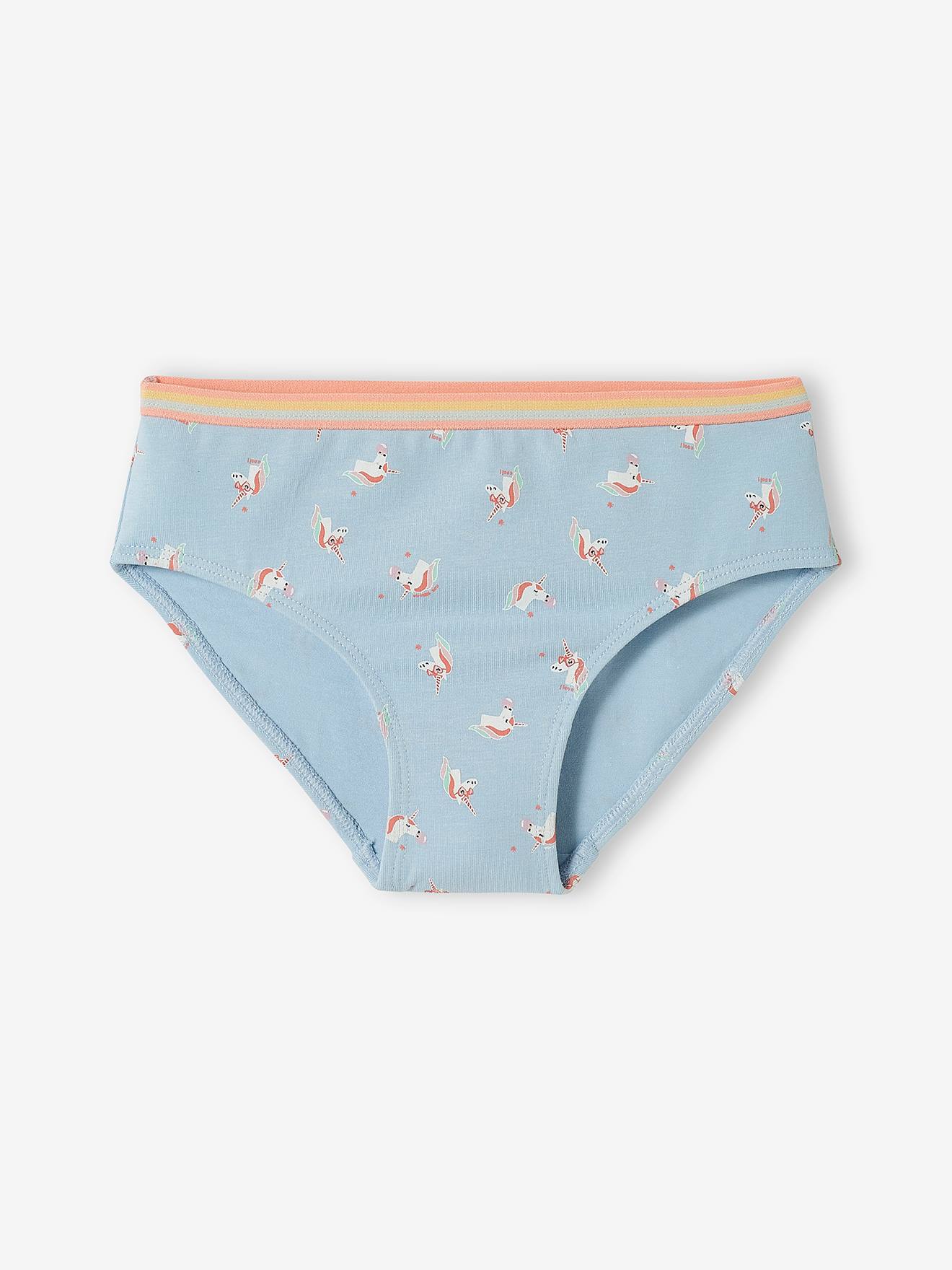 Lot de 5 culottes licorne fille lot multicolor