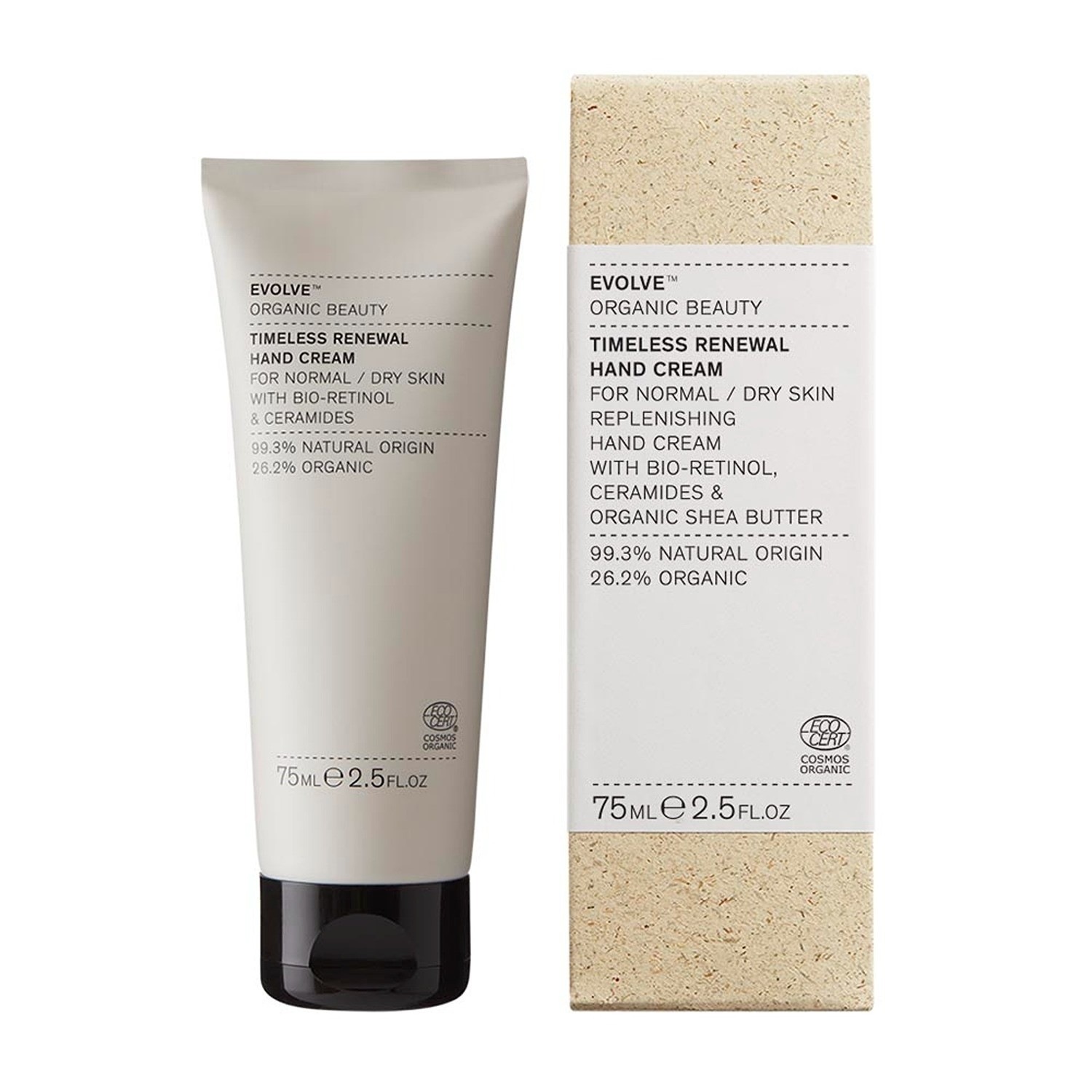 Evolve Organic Beauty mūžīgais atjaunojošais roku krēms