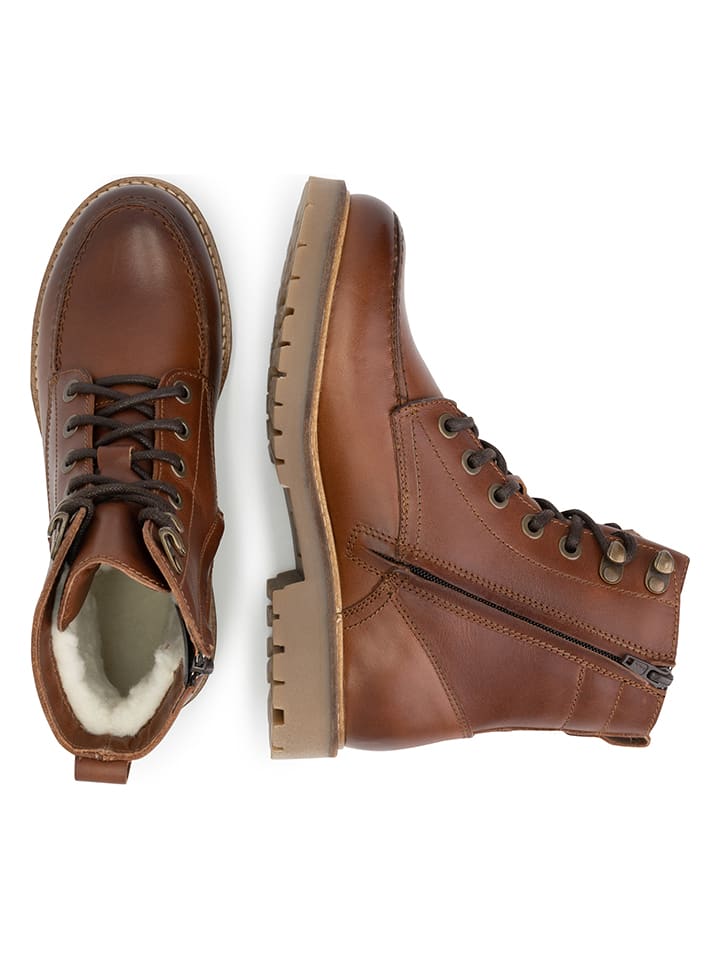 TRAVELIN' Leder-Boots 