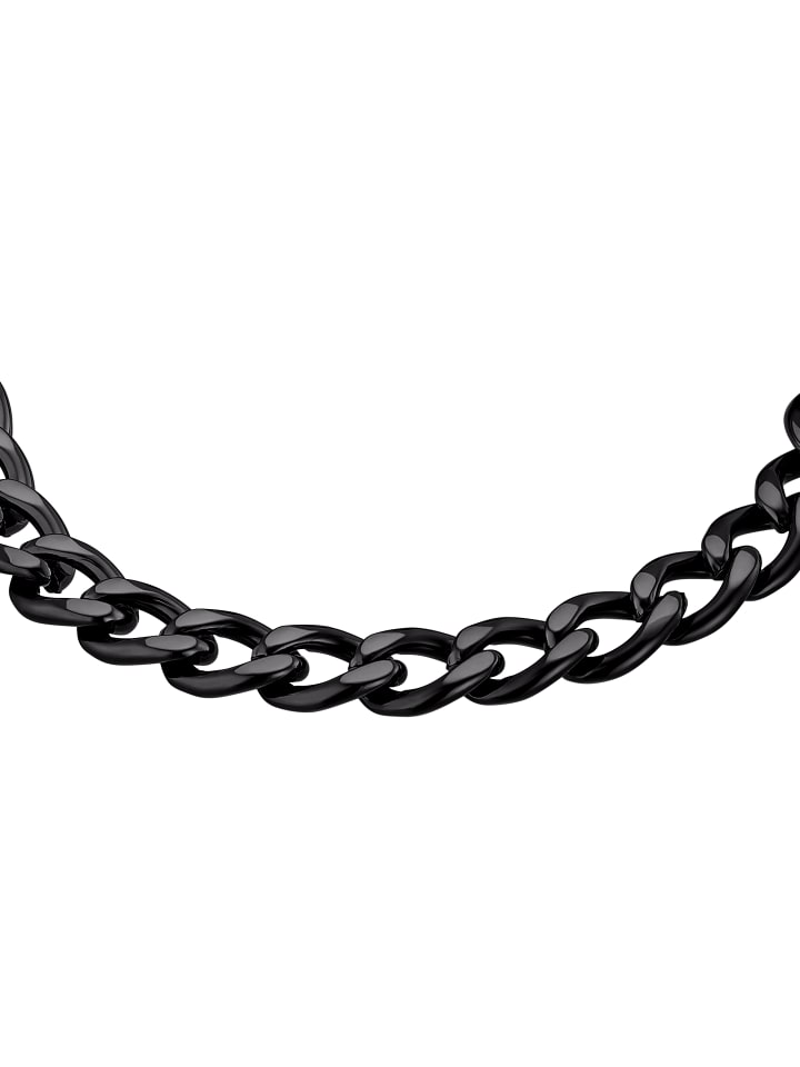 Steel_Art Gliederarmband Keanu schwarz farben in schwarz günstig kaufen onesize