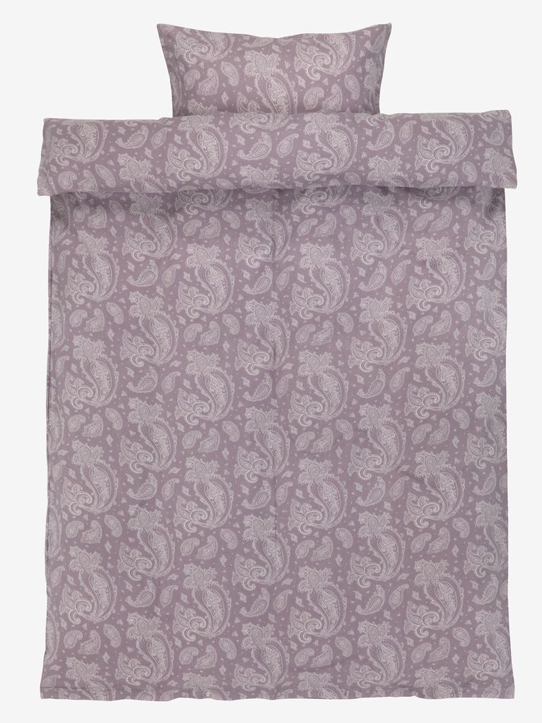 PATRICIA basic flannel bedding set PATRICIA 140x200 light purple