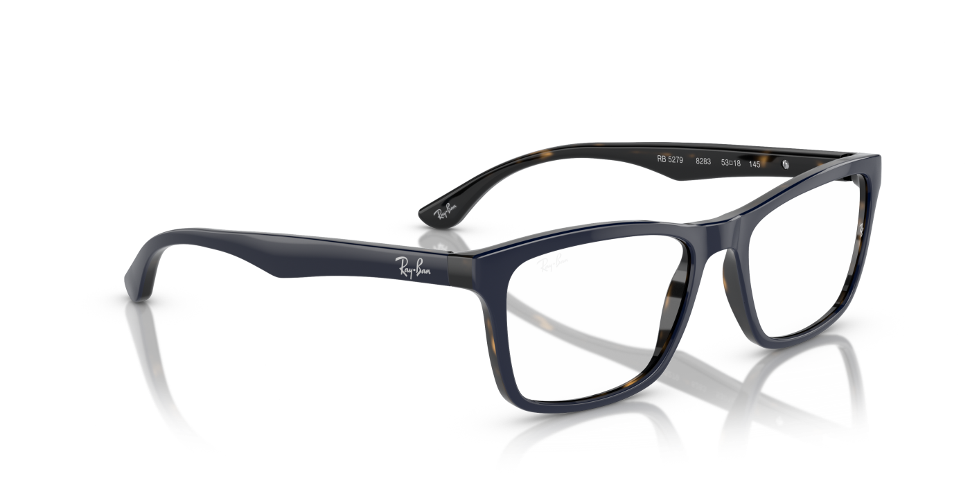 RB5279 OPTICS - Albastru lucios pe Havana