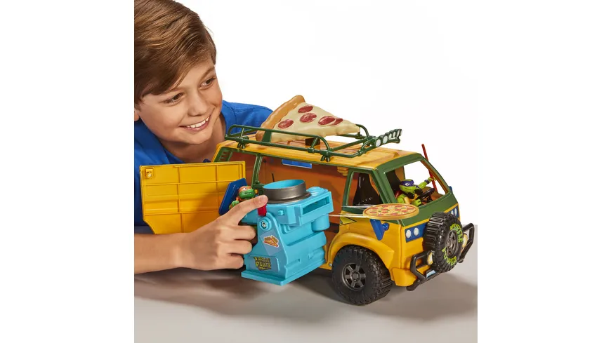 Teenage Mutant Ninja Turtles Mutant Mayhem Pizza Van