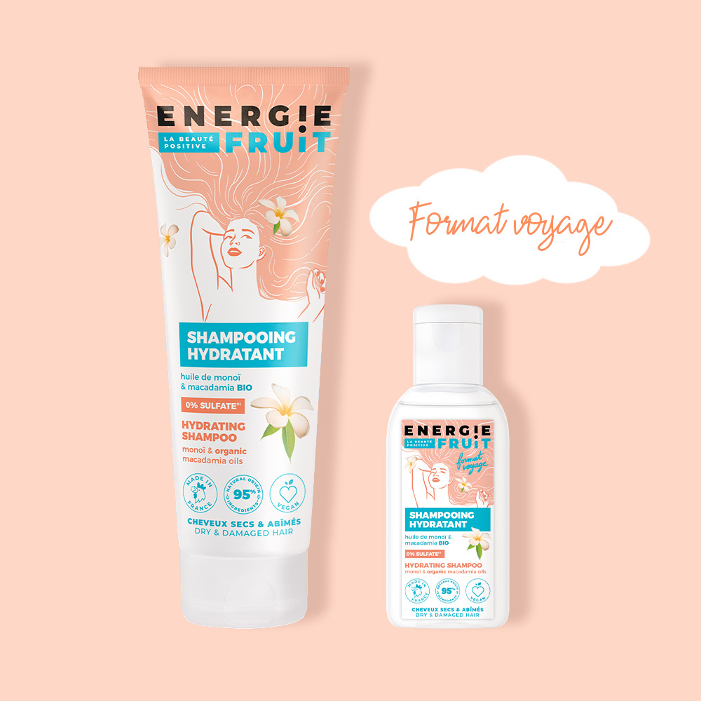 energie fruit SHAMPOING SANS SULFATE  |  HYDRATATION Shampoing sans sulfate