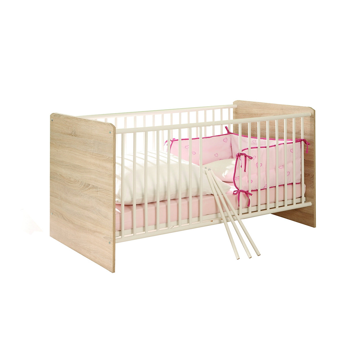 Babyzimmer 2-teiliges Set Wiki 145 x 75 x 79 cm