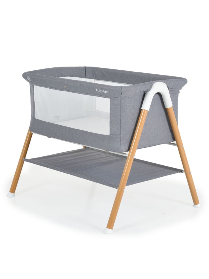 Moni Beistellbett Kalinihta Matratze in grau günstig kaufen onesize