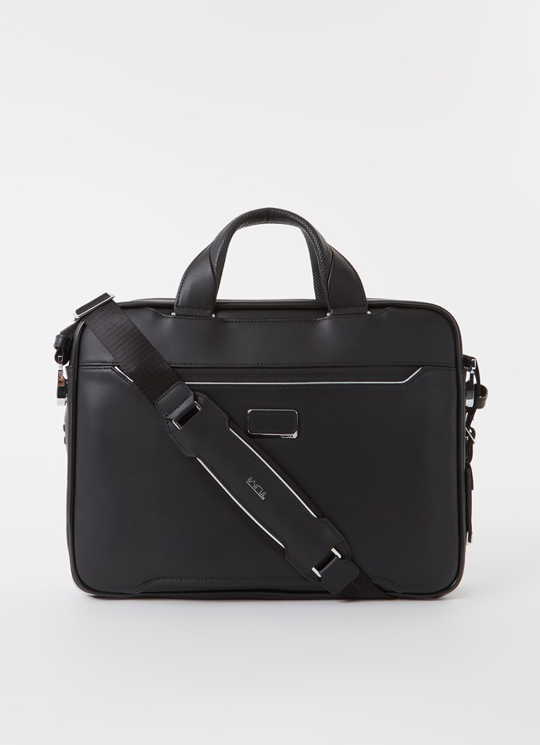 Tumi Arrivé Sadler business bag with 15 inch laptop compartment