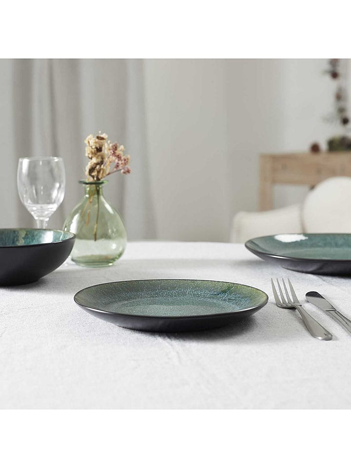 every ware 6er-Set: Dessertteller in Blau/ Grün - Ø 19,5 cm günstig kaufen onesize