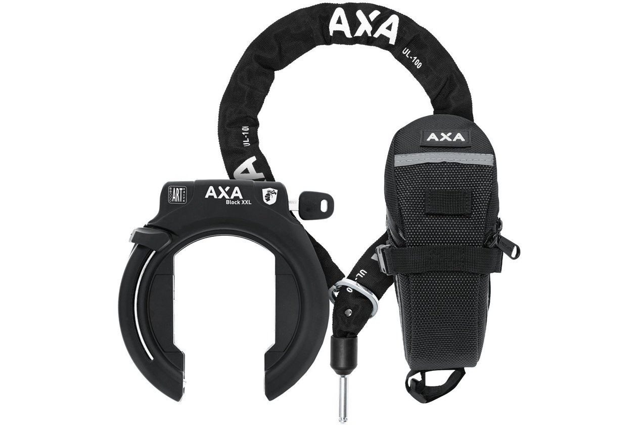 AXA Block XXL Set + ULC100 + Tasche Rahmenschloss