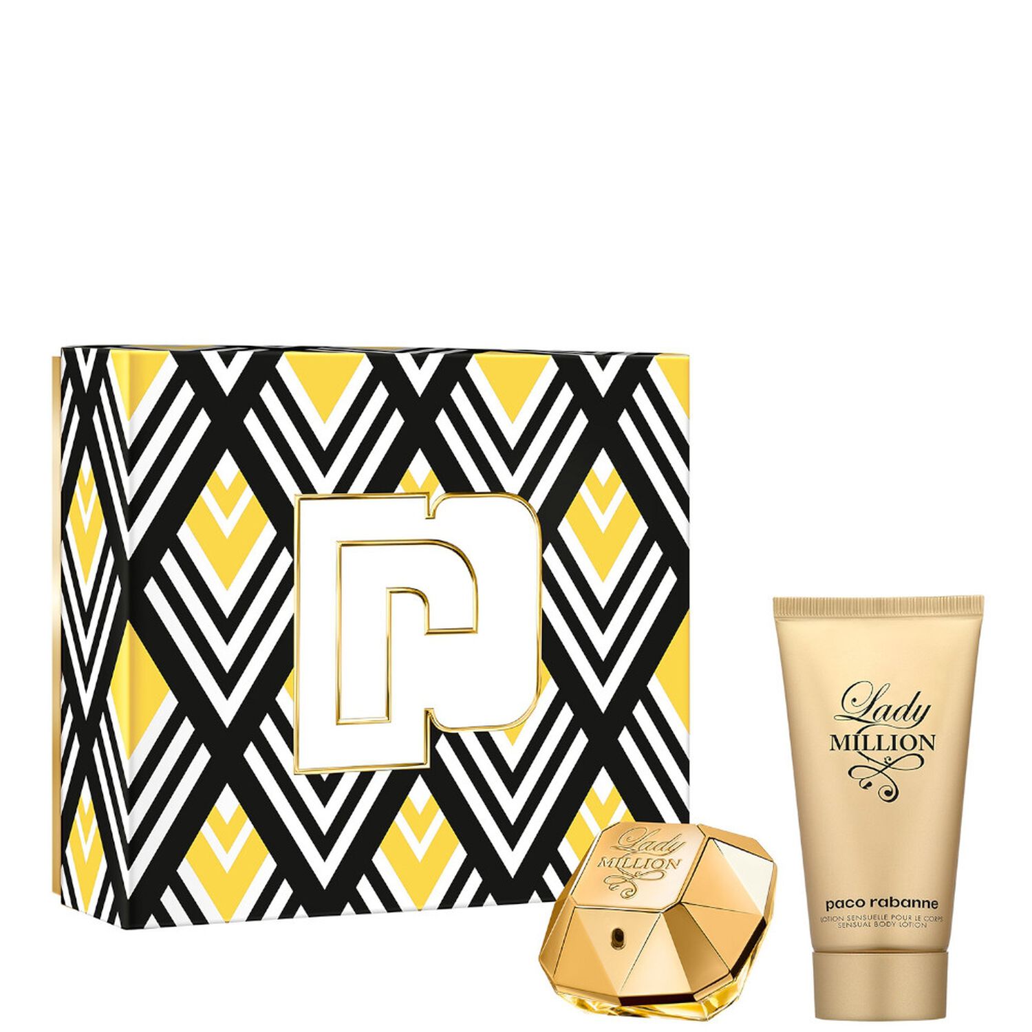 Paco Rabanne Lady Million Coffret Eau de Parfum 50 ml + Lait Corps 75 ml