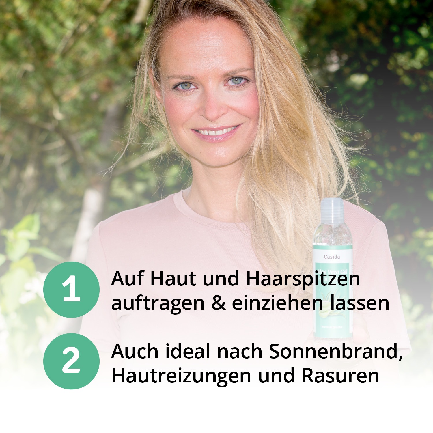 ALOE VERA GEL 99% Pur Haut & Haare