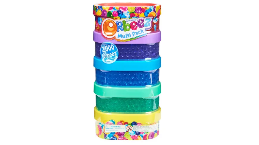 Spin Master - Orbeez Multipack mit 2.000 Orbeez, ungiftige Wasserperlen, sensorisches Spielzeug für Kinder ab 5 Jahren