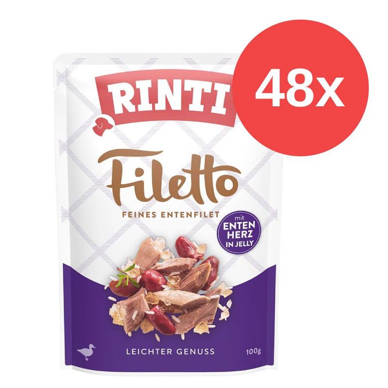 Sparpaket RINTI Filetto Pouch in Jelly 48 x 100 g
