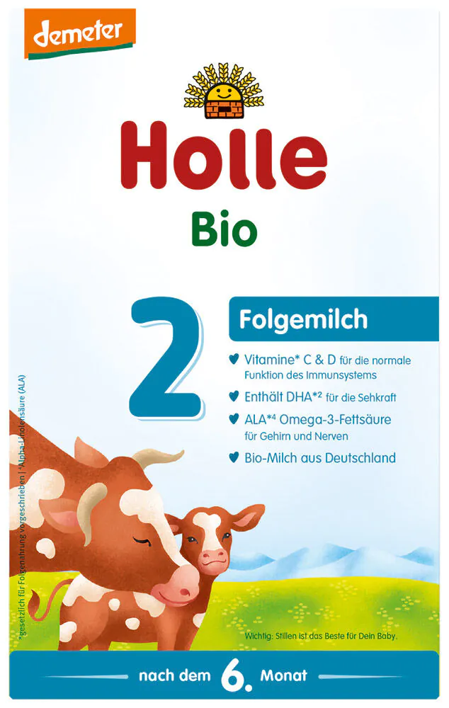 Holle Bio Milk 2ο στη σειρά από 6 μηνών