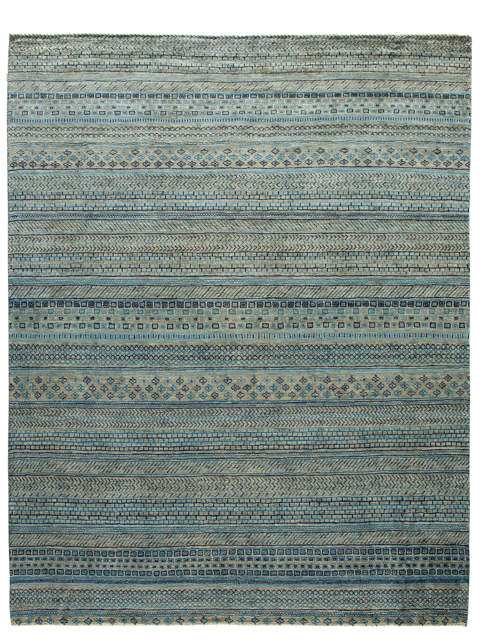 Contemporary Gabbeh ca. 241 x 310 cm, Unikat / Einzelstück