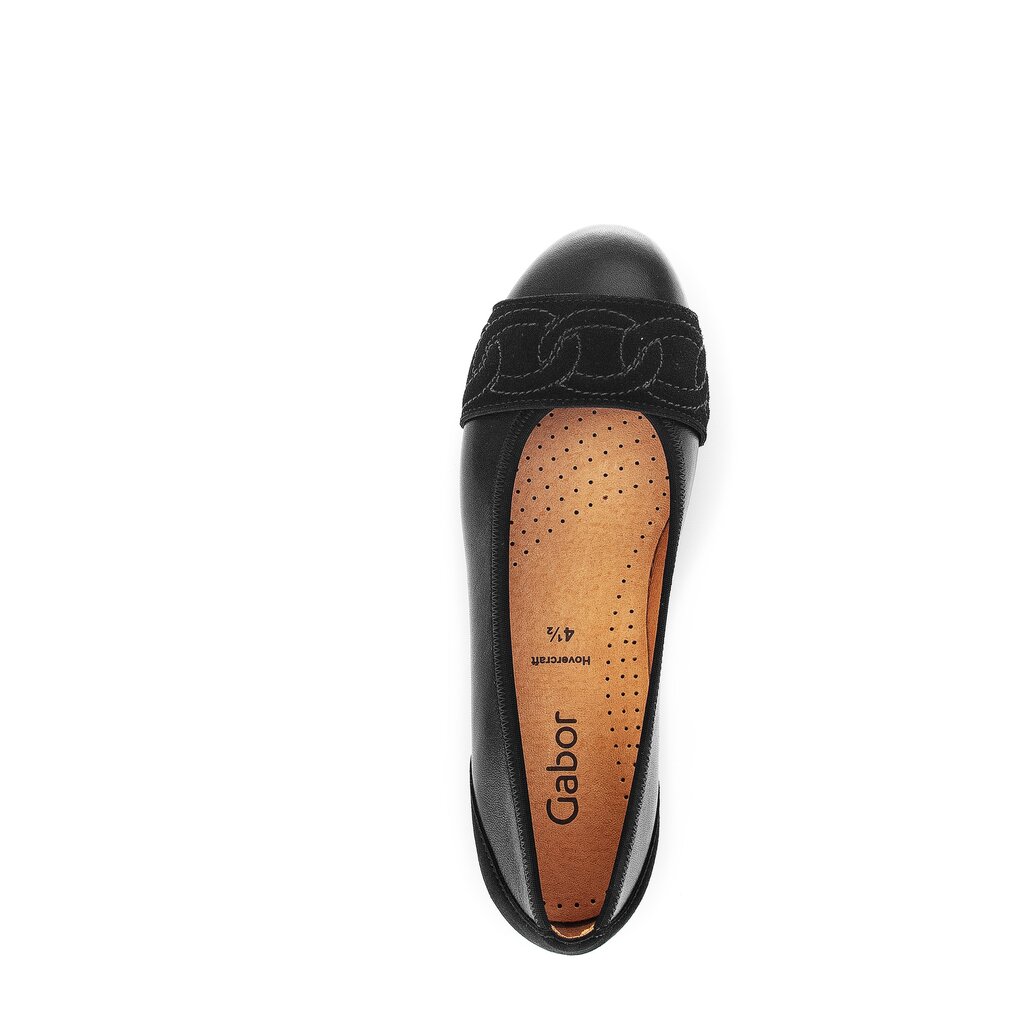 Gabor fashion Sportliche Ballerina schwarz