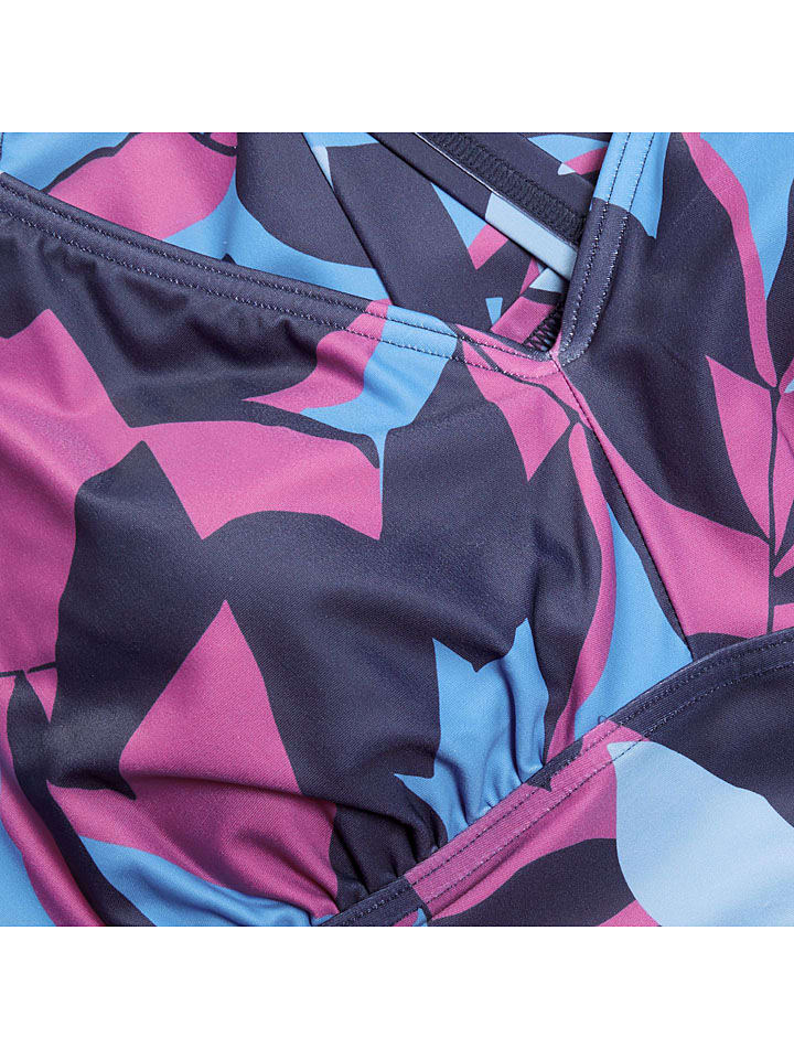 Speedo Badeanzug in Lila/ Blau günstig kaufen