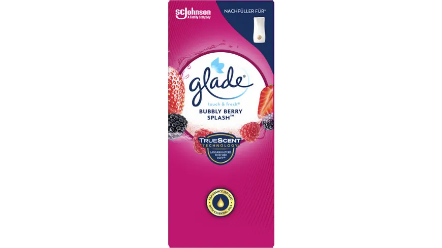 Glade Touch & Fresh Minispray Nachfüller Bubbly Berry Splash 10 ml