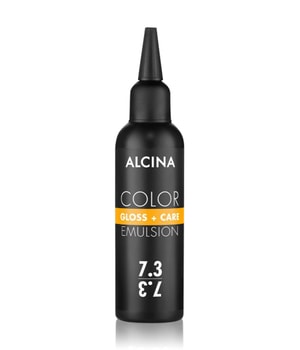 ALCINA Color Gloss+Care Emulsion 7.3 Mittelblond-Gold Haartönung-100 ml