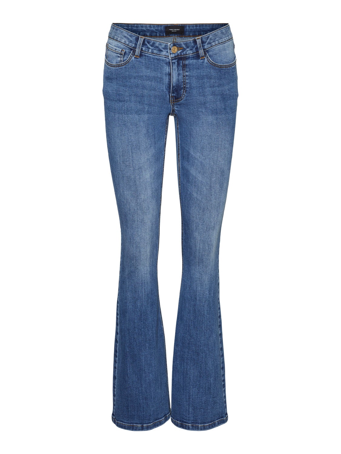 VMSIGI Niedrige Taille Ausgestellt Jeans