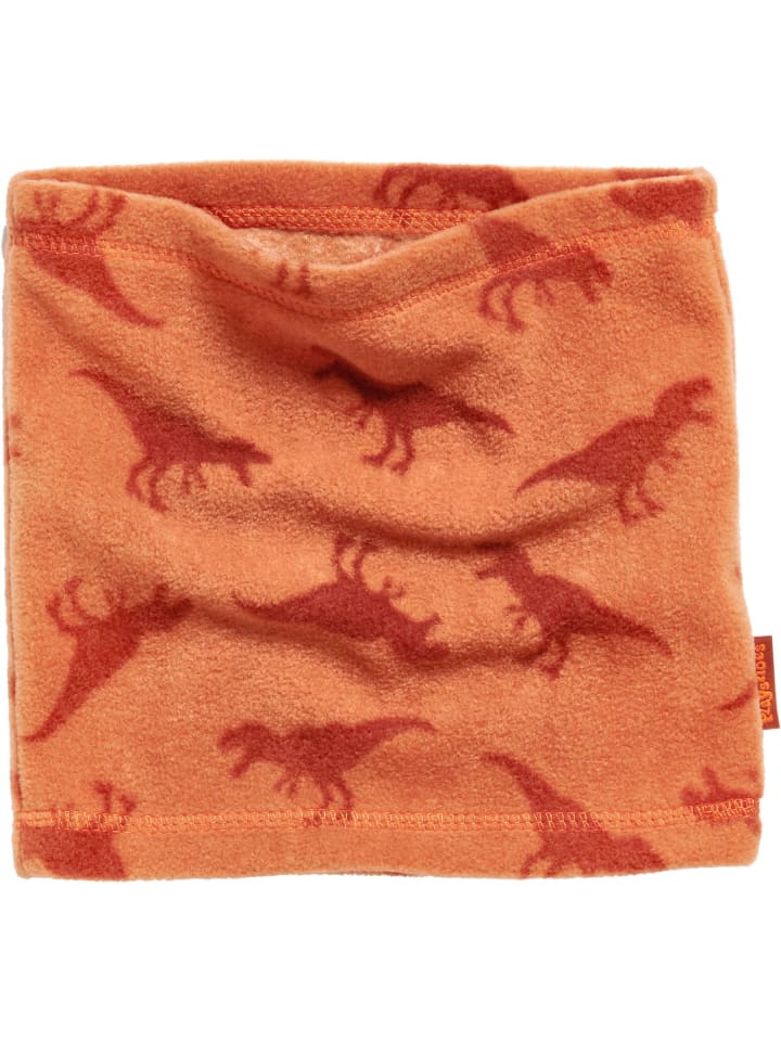 Playshoes Fleece-Schlauchschal Dinos in Ocker günstig kaufen onesize