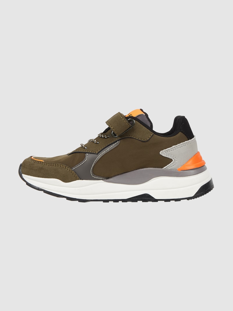 Sneaker im mehrfarbigen Design Modell 'Merak' in khaki