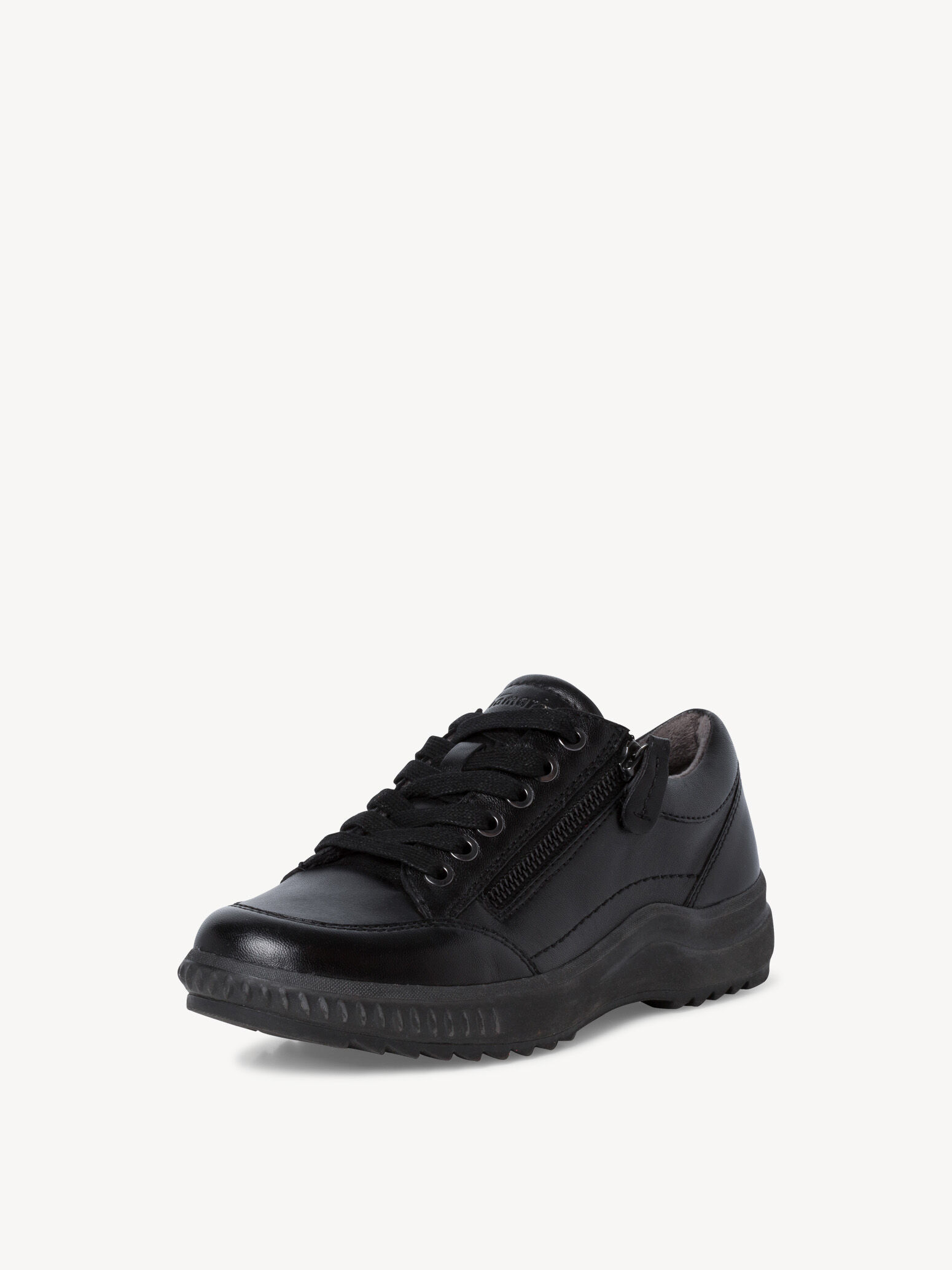 Derbie en cuir - noir