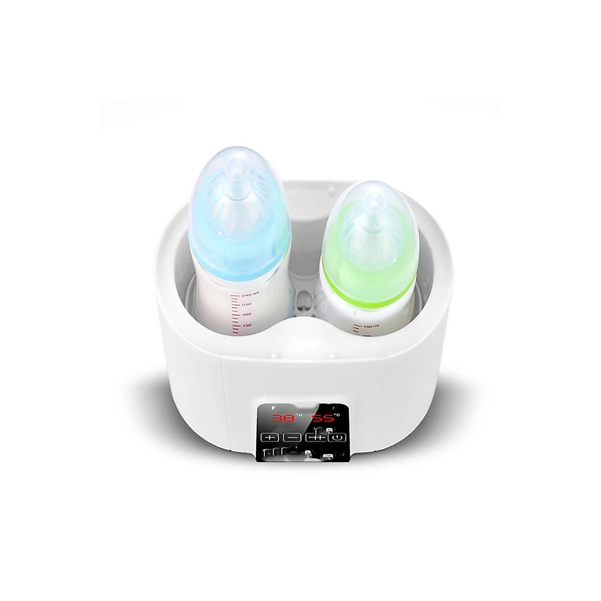 Babyflaschenwärmer Babyflaschenwärmer-Sterilisator 2-in-1-Thermostat-Flaschenwärmer