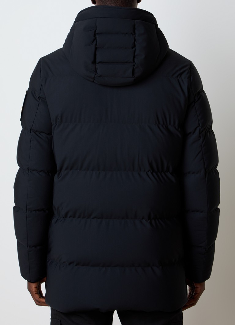 Moose Knuckles Valleyfield stepēta parka ar dūnu pildījumu un noņemamu kapuci