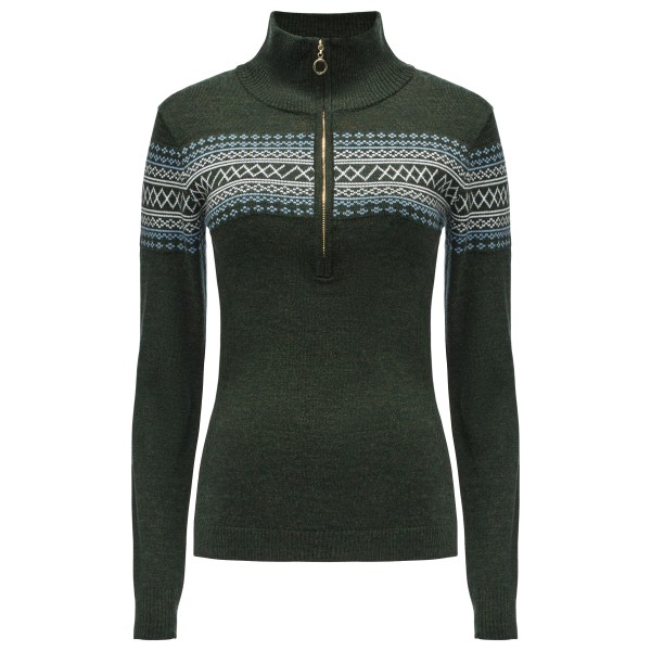 We Norwegians - Women's Signature ZipUp - Merinopullover