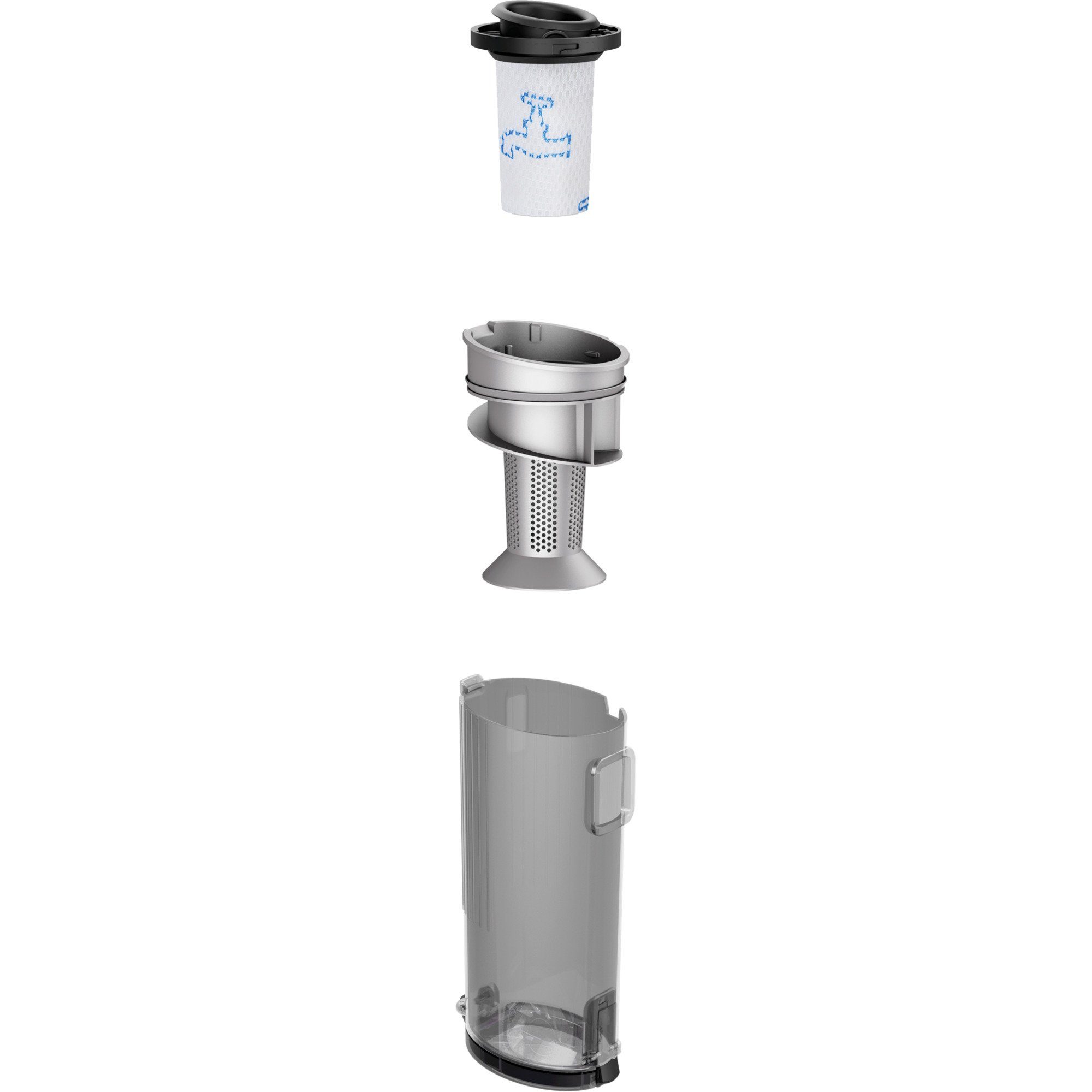 Rowenta Bodenstaubsauger Rowenta X-Nano RH1128WO, Stielstaubsauger, Beutellos