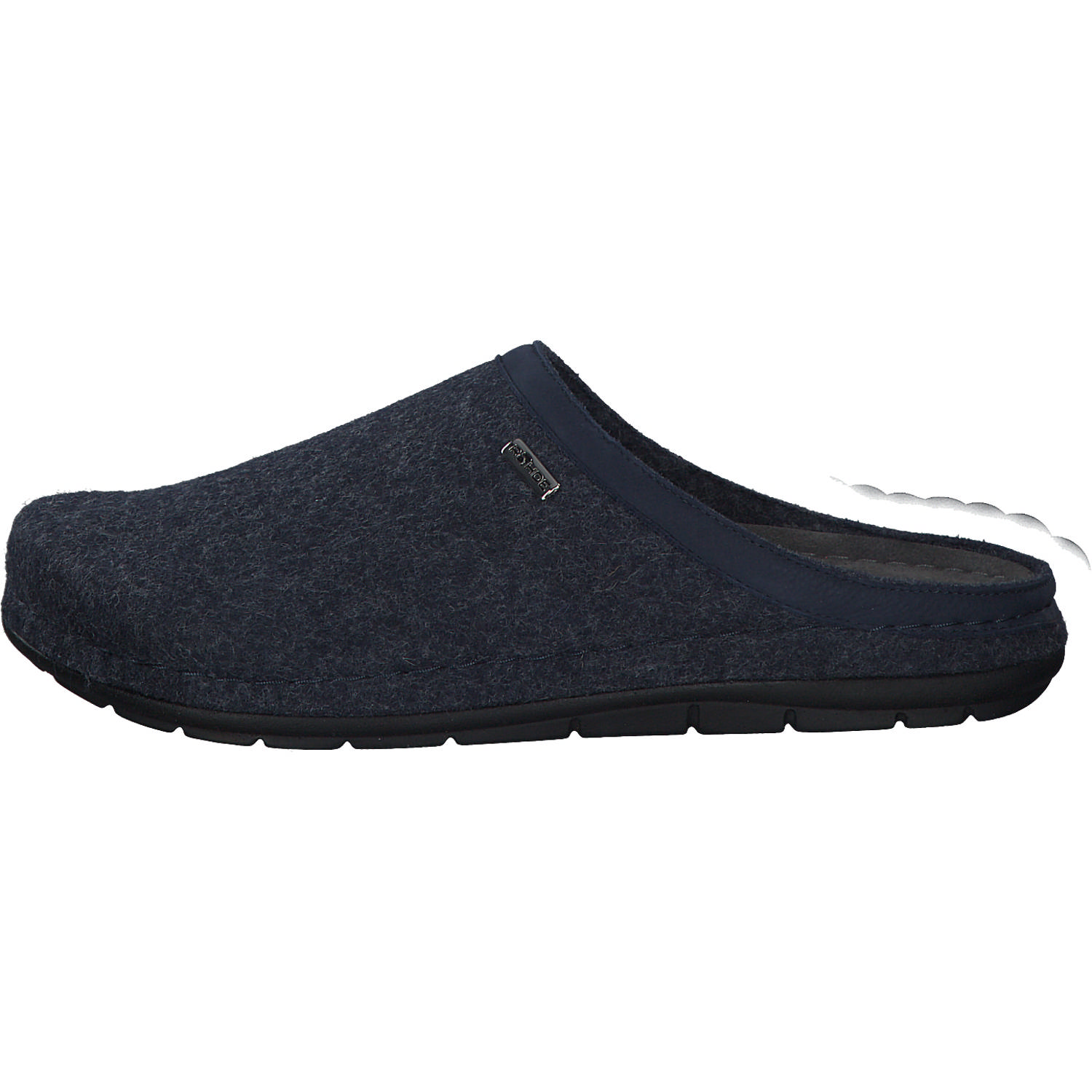 Rohde 6740, Filzpantoffeln, Herren, ocean