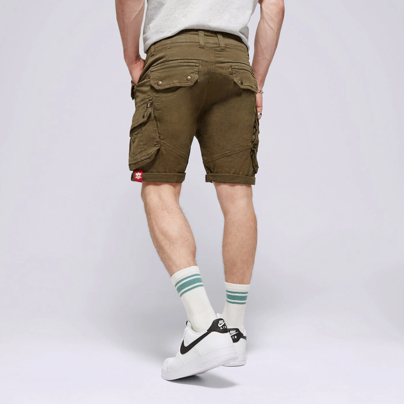ALPHA INDUSTRIES SHORTS COMBAT SHORT Khaki