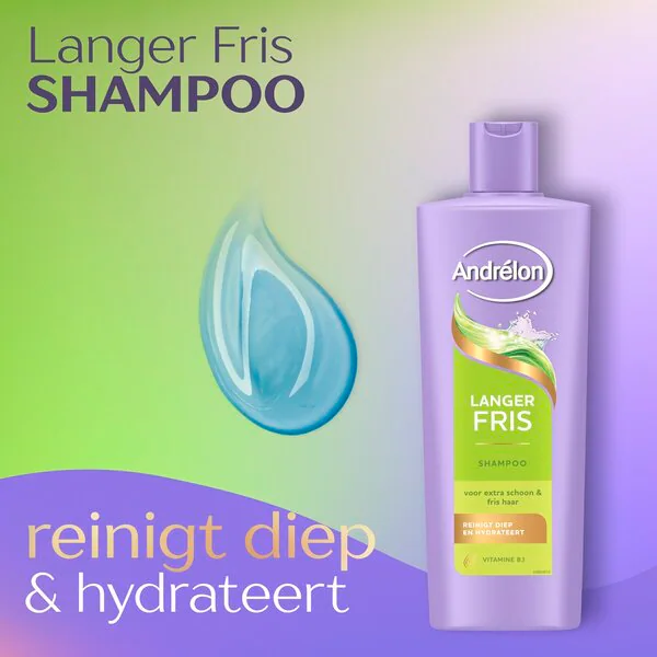 Șampon Andrélon Longer Fresh 400ml