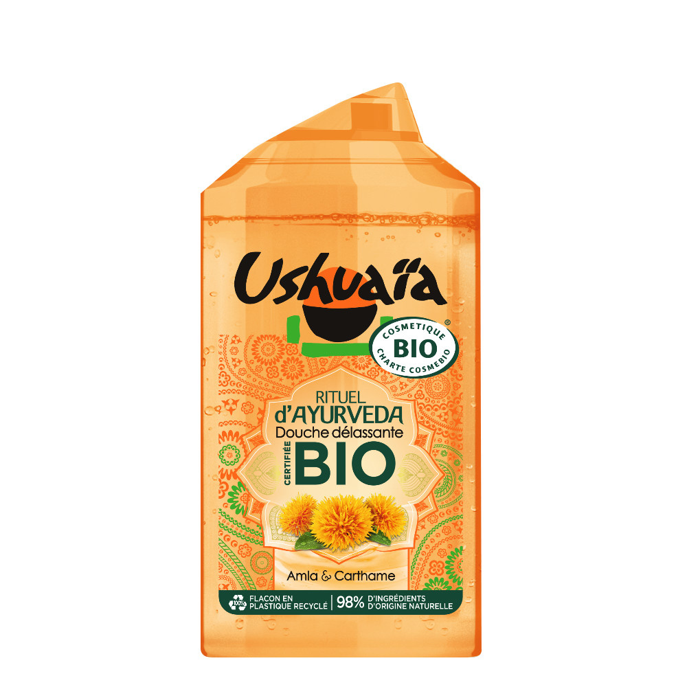 ushuaïa Ushuaia Douche certifiée Bio Amla & Carthame 250ml Douche certifiée BIO Amla & Carthame