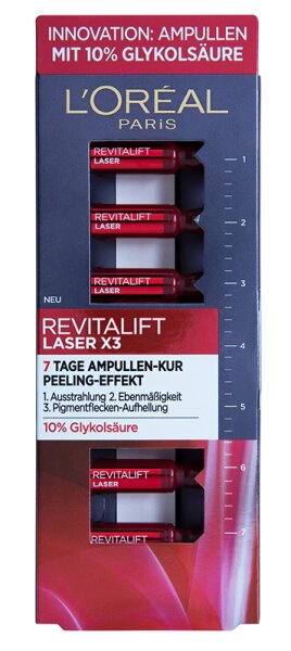 L'Oréal Paris Revitalift Laser X3 7-Tage-Ampullen-Kur Gesichtsserum