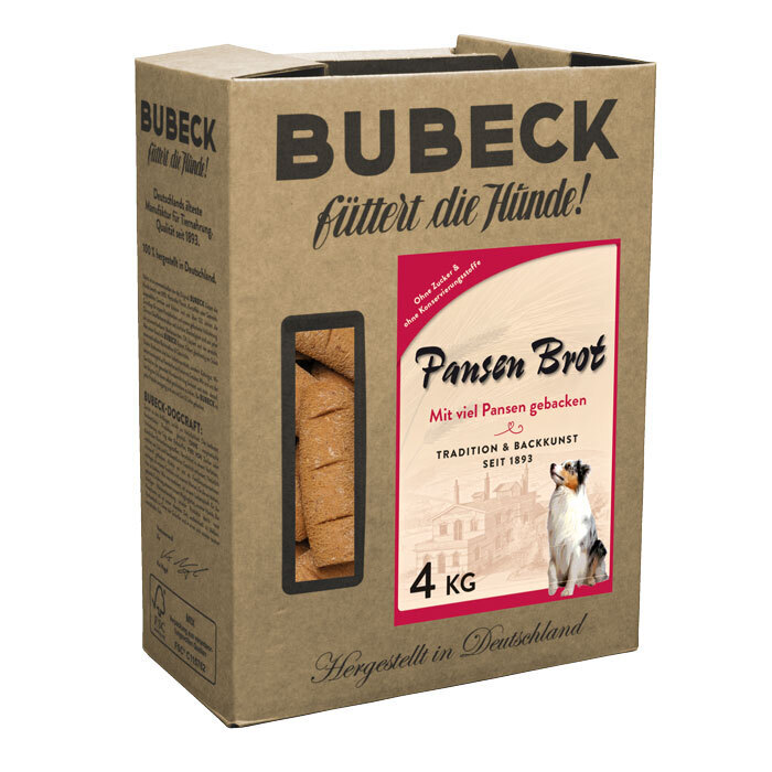 BUBECK Snacks BUBECK Pansenbrot 4kg