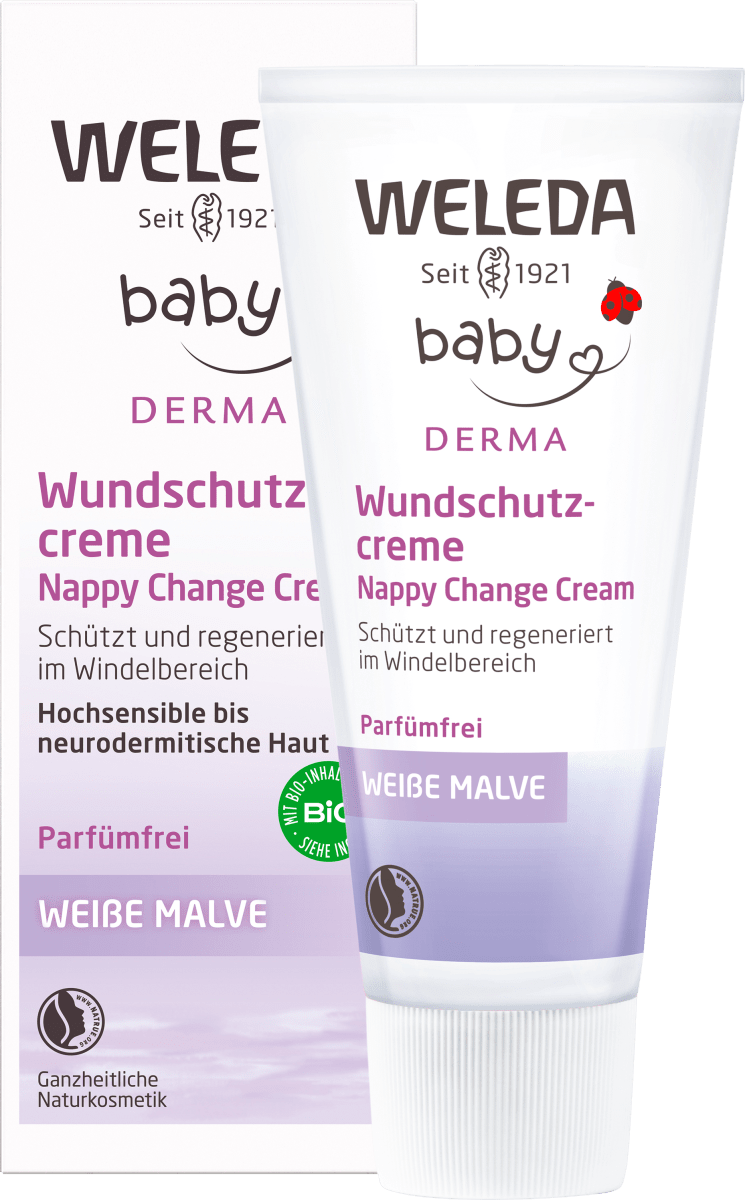 Wundschutzcreme Baby Derma weiße Malve, 50 ml