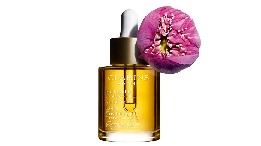 CLARINS Huile Lotus Peaux mixtes ou grasses 30 ml