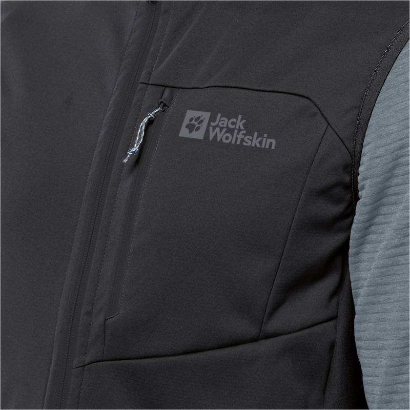 Jack Wolfskin HIGHEST PEAK Softshell Weste Herren