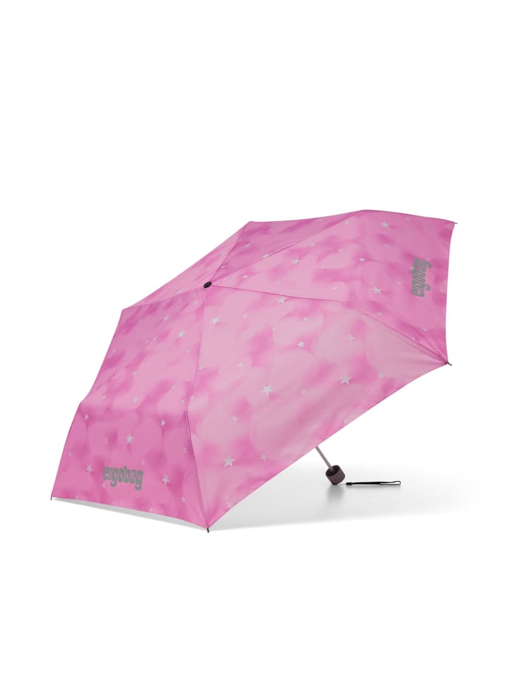 Ergobag Regenschirm WolkenzauBär in Rosa günstig kaufen onesize