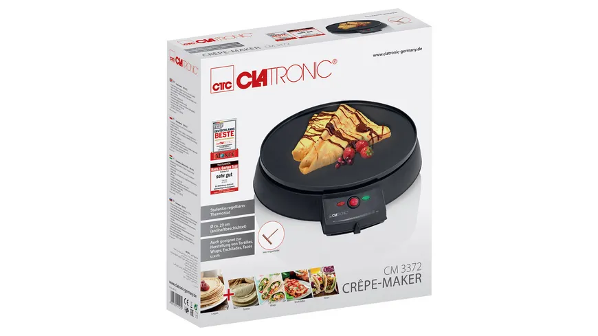 CLATRONIC Crêpesmaker CM3372