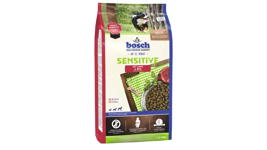 bosch Dog Hundetrockenfutter Sensitive Lamm & Reis 1 kg 1 kg