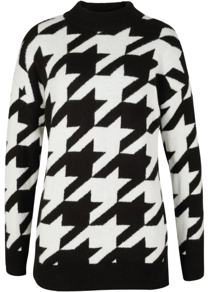 Pullover mit Stehkragen