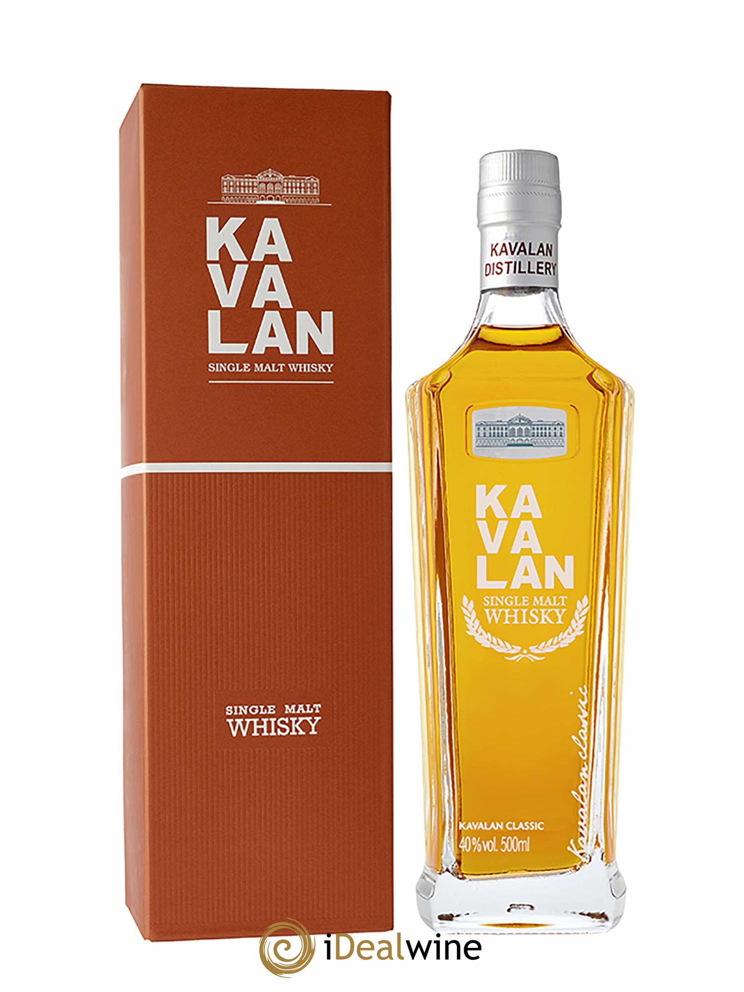 Kavalan Of. Classic Single Malt Whisky   - Lot de 1 Bouteille