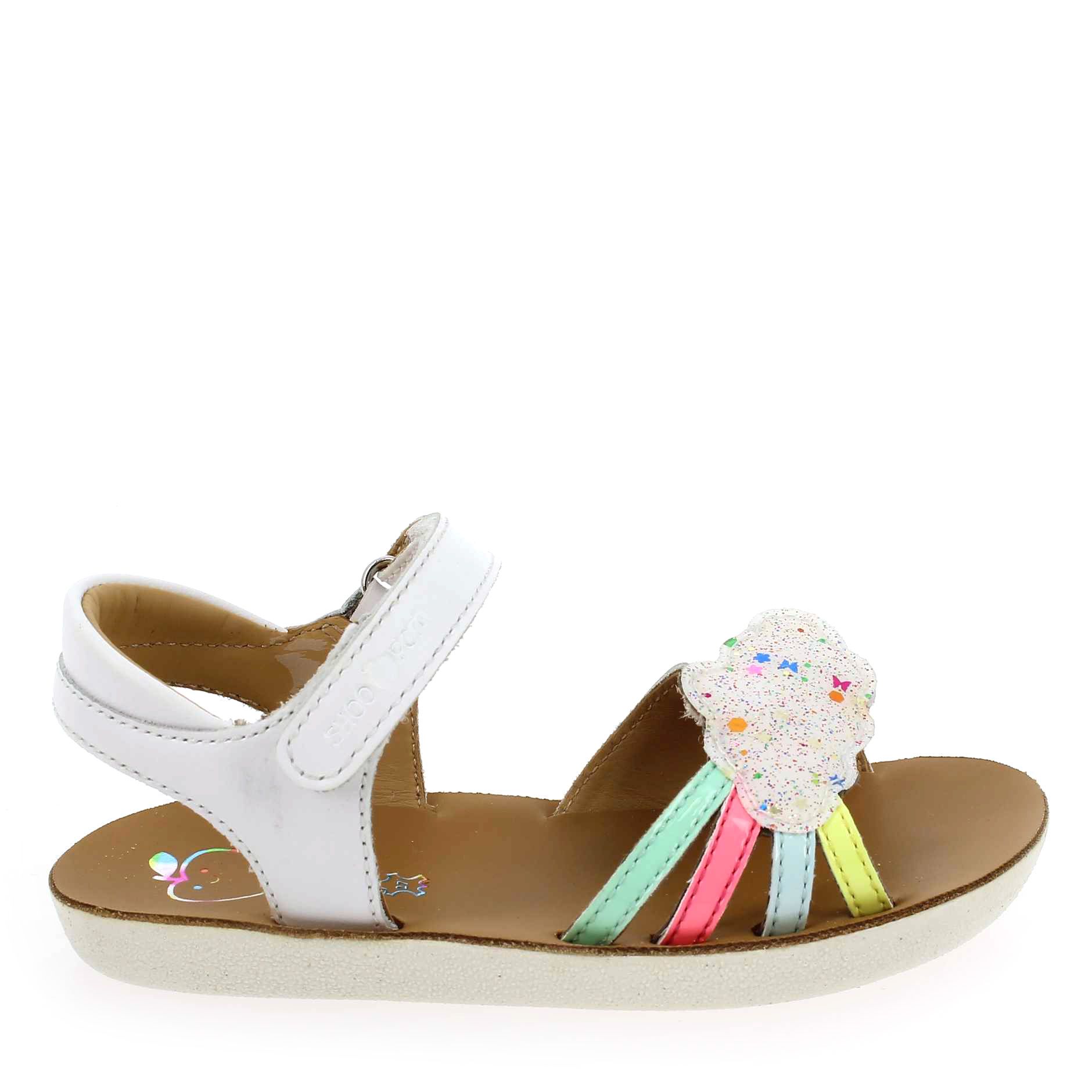 Shoopom  GOA MULTI - Blanc Multi