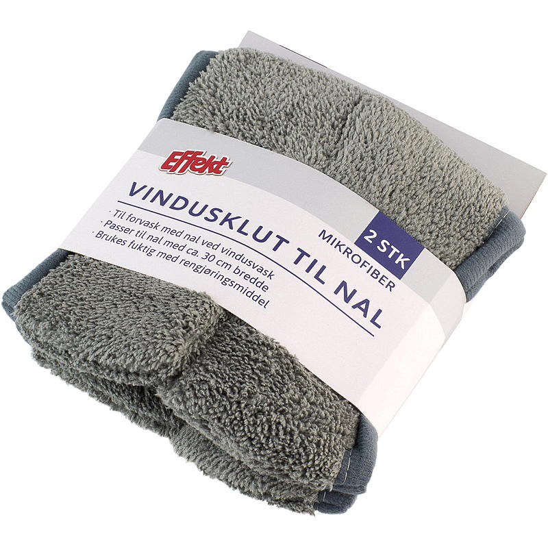 Effekt Vindusklut 2-pk, til nal, Effekt