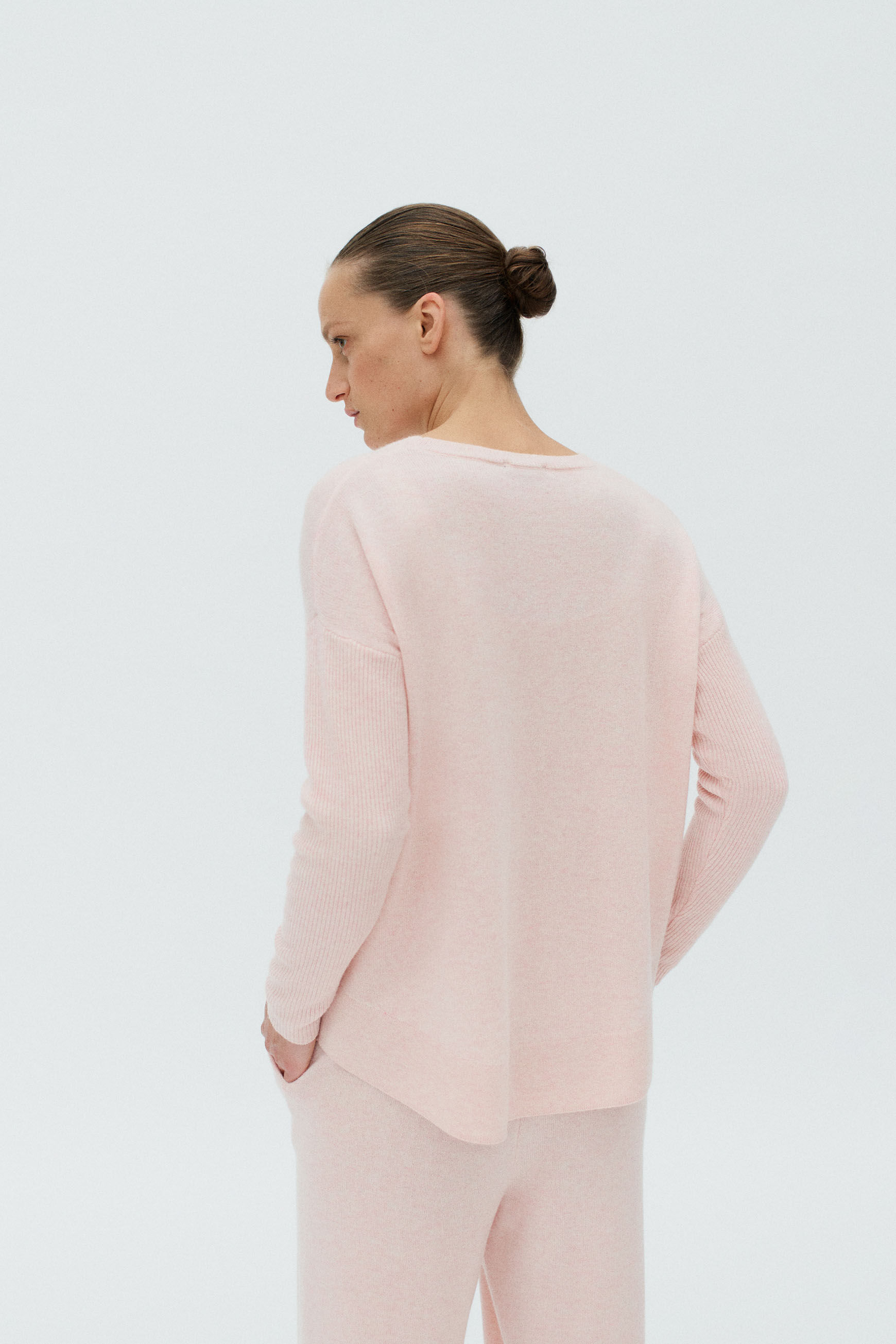pull gabriela rose clair femme