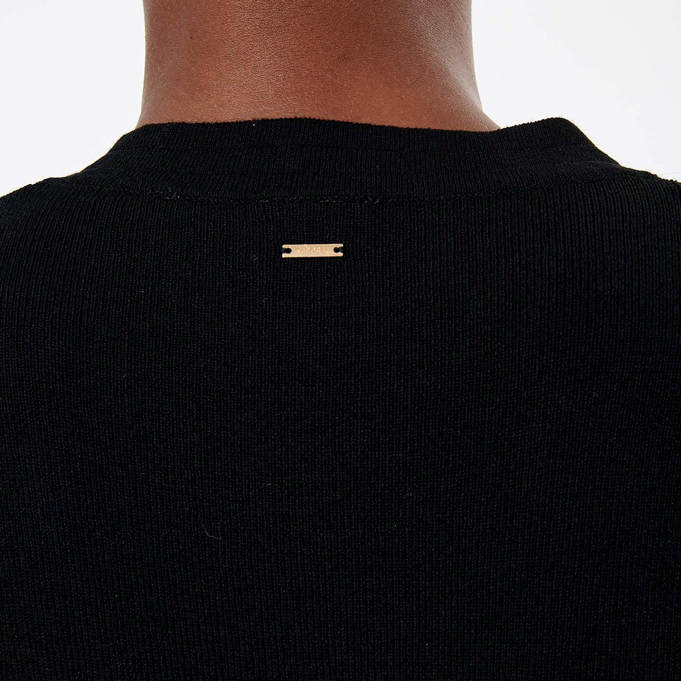 LOLA   Robe pull noir femme